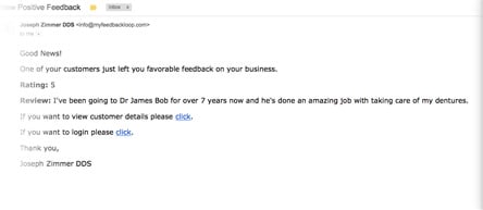 Email Alerts of all Posted Reviews
